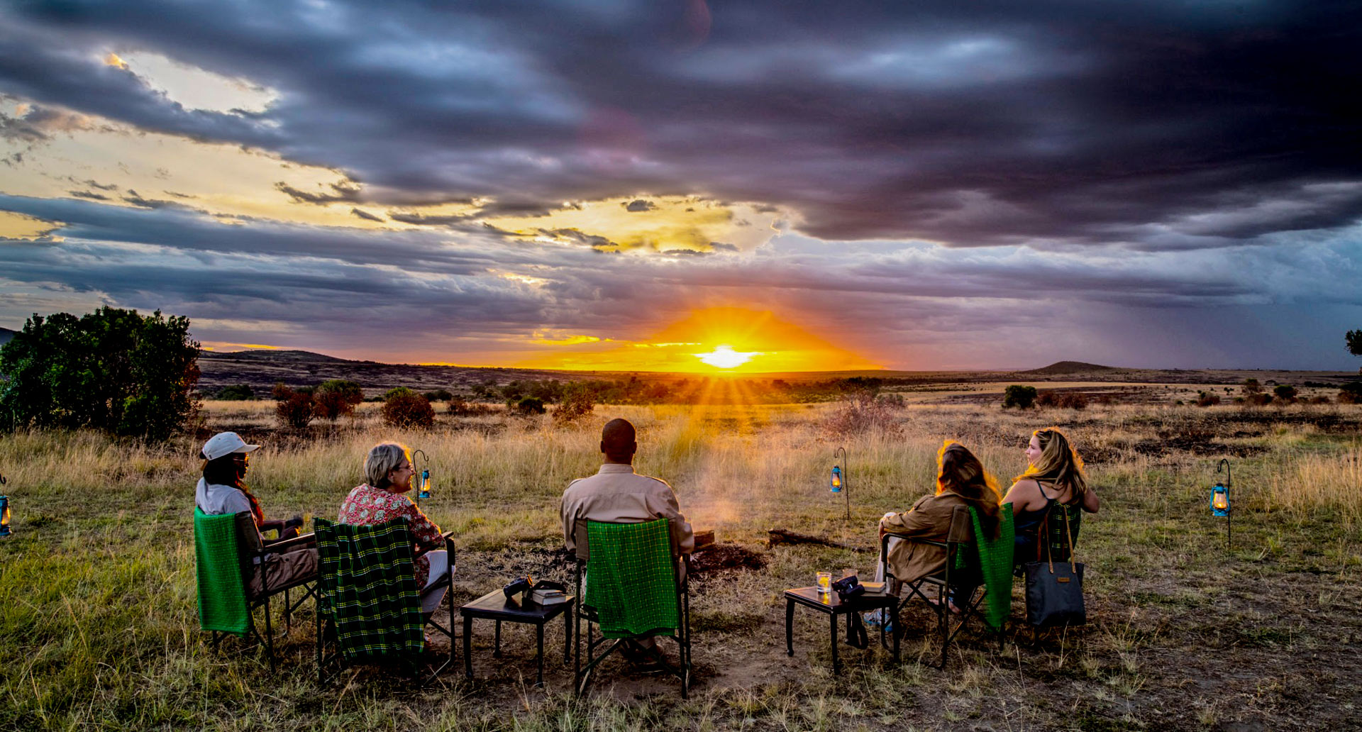 SUNDOWNERS IN AFRICA- BUSH EXPERIENCE!